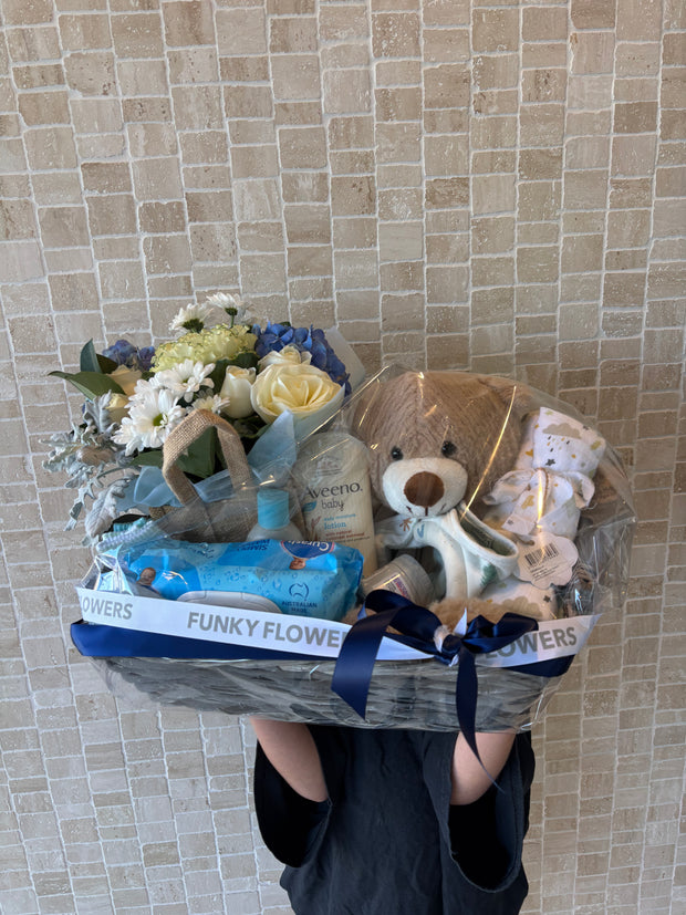Baby boy hamper