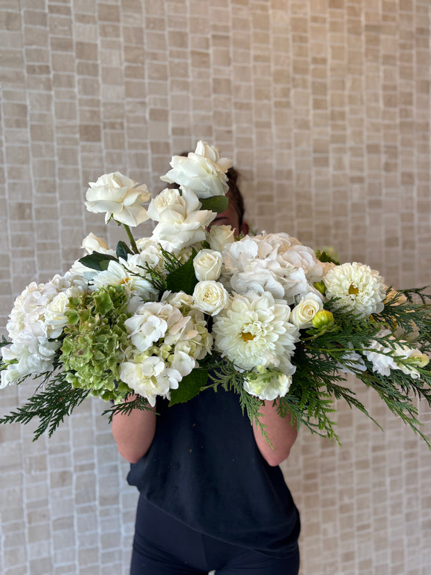 Dreamy table centrepiece