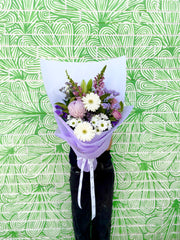 Purple designs choice bouquet