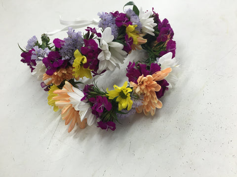 Flower crown - caringbahflowersgifts