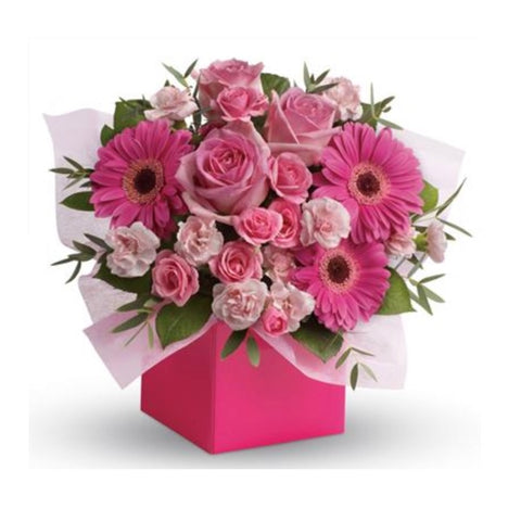 Think Pink - caringbahflowersgifts